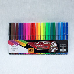 Фломастеры 24цв. в ПВХ уп. (858-24)