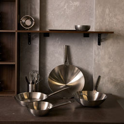 Сковорода 3Ply Hanna Knövell, d=20 см, h=5 см, толщина 2.2 мм, индукция, антипригарное покрытие, нержавеющая сталь