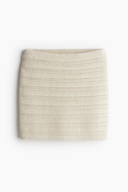 Falda efecto crochet - H&m фото 4