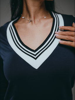 Дебора платье женское (синий)