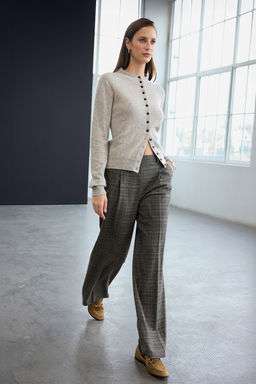 Trendyol Studio Vizon Yunlu Dik Yaka Yumusak Dokulu Triko H?rka TWOAW26HI00270 - Trendyolmilla фото 2