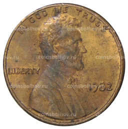 1 цент 1982 года США