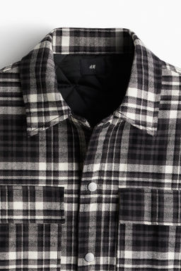 Sobrecamisa de franela Oversized Fit - H&m фото 4