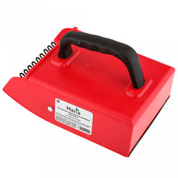 Марья (Maria) Комбайн (контейнер) плодосборник Финский L для ягод, 24,5х17,5х14см, с заслонкой, пластик/металл/обрезиненная ручка (подходит для всех типов ягод), цвет - красный (Китай) - Домашняя мода фото 6