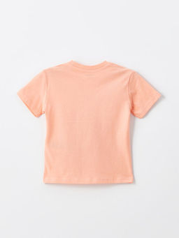 Bisiklet Yaka K?sa Kollu Bask?l? Erkek Bebek Ti??rt - Waikiki фото 2