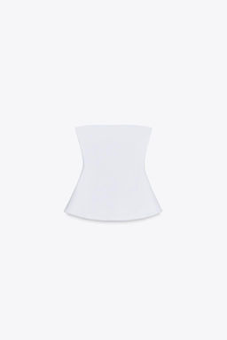 INTERLOCK BANDEAU TOP - Zara фото 31