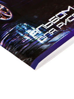 Цена за 3 шт. Альбом для рисования Calligrata «Нью-Йорк» А4, 40 листов, на скрепке, плотность листов 100 г/м², обложка из мелованного картона