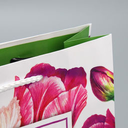 Цена за 2 шт. Пакет подарочный ламинированный, упаковка, С днём 8 марта, ML 25?21?8 см