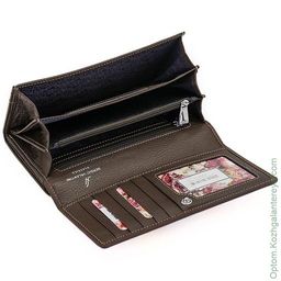 Большой женский кожаный кошелек Sergio Valentini СВ 8150-002 фото 2