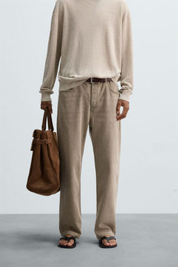 SLIM FIT STRAIGHT-LEG JEANS - Zara фото 2
