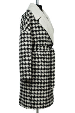 02-3166 Пальто женское утепленное (пояс) - El podio фото 17