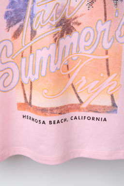 RHINESTONE FESTIVAL T-SHIRT - Zara фото 4