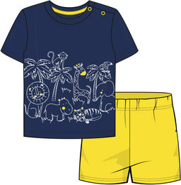 Комплект для мальчика (футболка+шорты) 42109 Lets go - Let's go фото 4