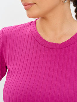 Футболка женская MR014SS3 fuchsia - Maxroses фото 4