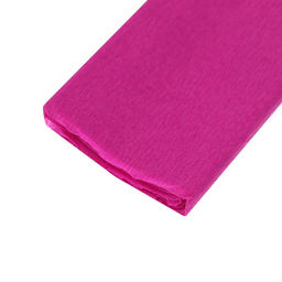 Цена за 10 шт. Бумага крепированная 50×200 см, в рулоне, 32 г/м², малиновая