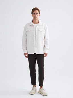 Regular Fit Uzun Kollu Erkek G?mlek Ceket