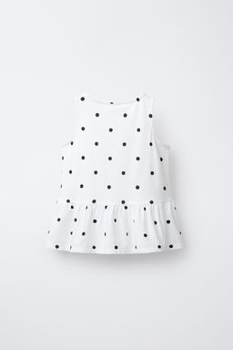 CONTRAST T-SHIRT WITH BOWS - Zara фото 2