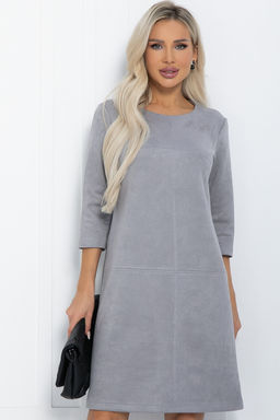 Платье Элегантная простота (серое) П12242-6 - Lt collection фото 4