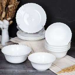 Столовый набор 13 предметов Тюльпан белый / 13/LXP75 (WHITE) /уп 4/ - Галеонтрейд фото 2