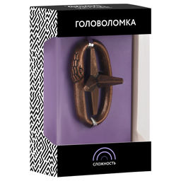 Головоломка металл. ТРИ СОВЫ "Звезда", 2 уровень сложности (PMb_16938)