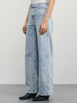 Джинсы wide leg с высокой посадкой / Zarina фото 3