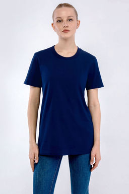 Арт. 3176/3 Футболка женская 44-52 (5 шт) Цвет:темно-синий