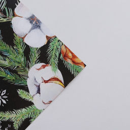 Цена за 10 шт. Бумага упаковочная глянцевая двухсторонняя Хлопок, 70 100 см - Дарите счастье фото 4