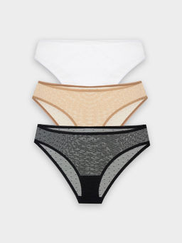 Цена за 2 штуки! Трусы слипы женские в наборе, 3 шт - Mark formelle фото 9