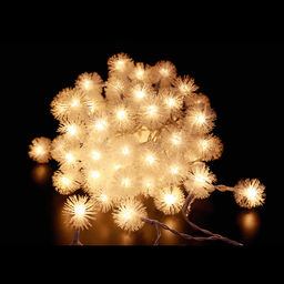 Гирлянда Ежики 20LED теплый