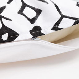 Наволочка декоративная 40х40 см, Ethnos black, 100% хлопок - Этель фото 3