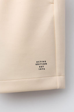 BERMUDA TEXTO SPORTY / Mandarina - Zara фото 4