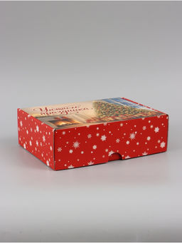 Коробка подарочная, самосборная «Новогодние традиции»,30.7×22×9.5 см