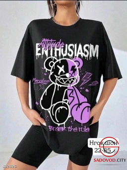 Футболка женская с рисунком - Bruno фото 3