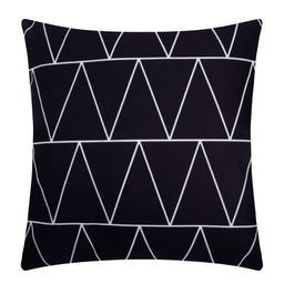Наволочка декоративная Этель Геометрия Зигзаги 40х40 см, велюр