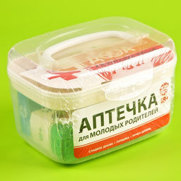 Сладкая аптечка Для молодых родителей: драже с витамином C, пупырка антистресс, ручка-шприц - Simaland фото 8