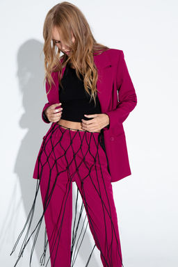 Жакет Pirs 4637 ягодный  фото 3