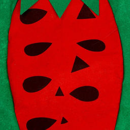 Карнавальный костюм «Забавный арбуз», фетр