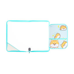 Папка для труда, А4, пластиковая, 23×32.5×2.5 см «Веселые персы»