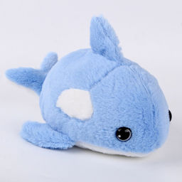 Мягкая игрушка «Касатка», 25 см, цвет синий