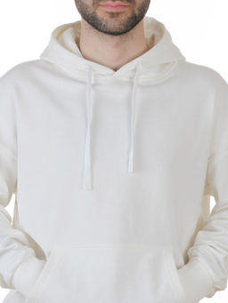 TLK-807 WHITE Толстовка мужская (85% хлопок, 15% полиэстер)