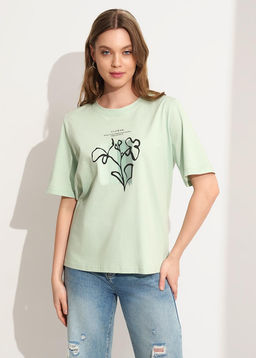 266927кд_п1 Футболка жен. (ЧЗ)