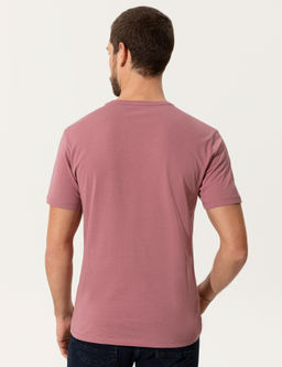 G_l Kurusu Slim Fit Bisiklet Yaka Ti__rt