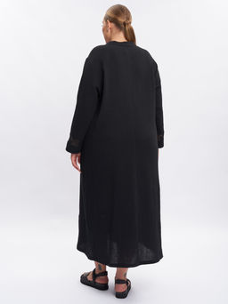 Платье из муслина с кружевом PP68001BLK01 - Артесса фото 13