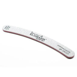 El Corazon Пилка ZF302 зебра для натуральных 220/220 БАНАН двухсторонняя