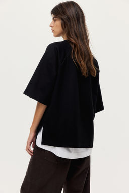 Camiseta interlock oversize - H&m фото 5