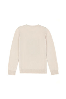 U. S. Polo Assn Кремовый свитер с круглым вырезом для мальчика - U.s. polo assn фото 3