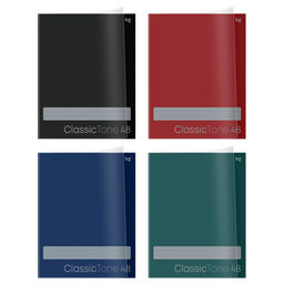 Тетрадь 48л. BG "ClassicTone" клетка (Т5ск48_пл 06795) пластиковая обложка