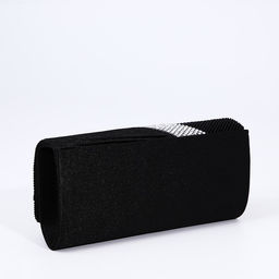 Сумка-клатч на магните, длинная цепь, цвет чёрный - Simaland фото 2