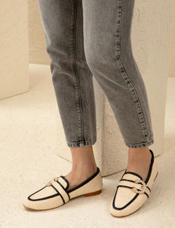 Bej Loafer