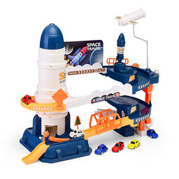 Трек "Строительная станция" в коробке